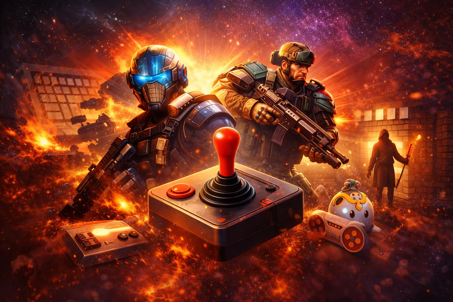 Biblioteca de juegos sin fin